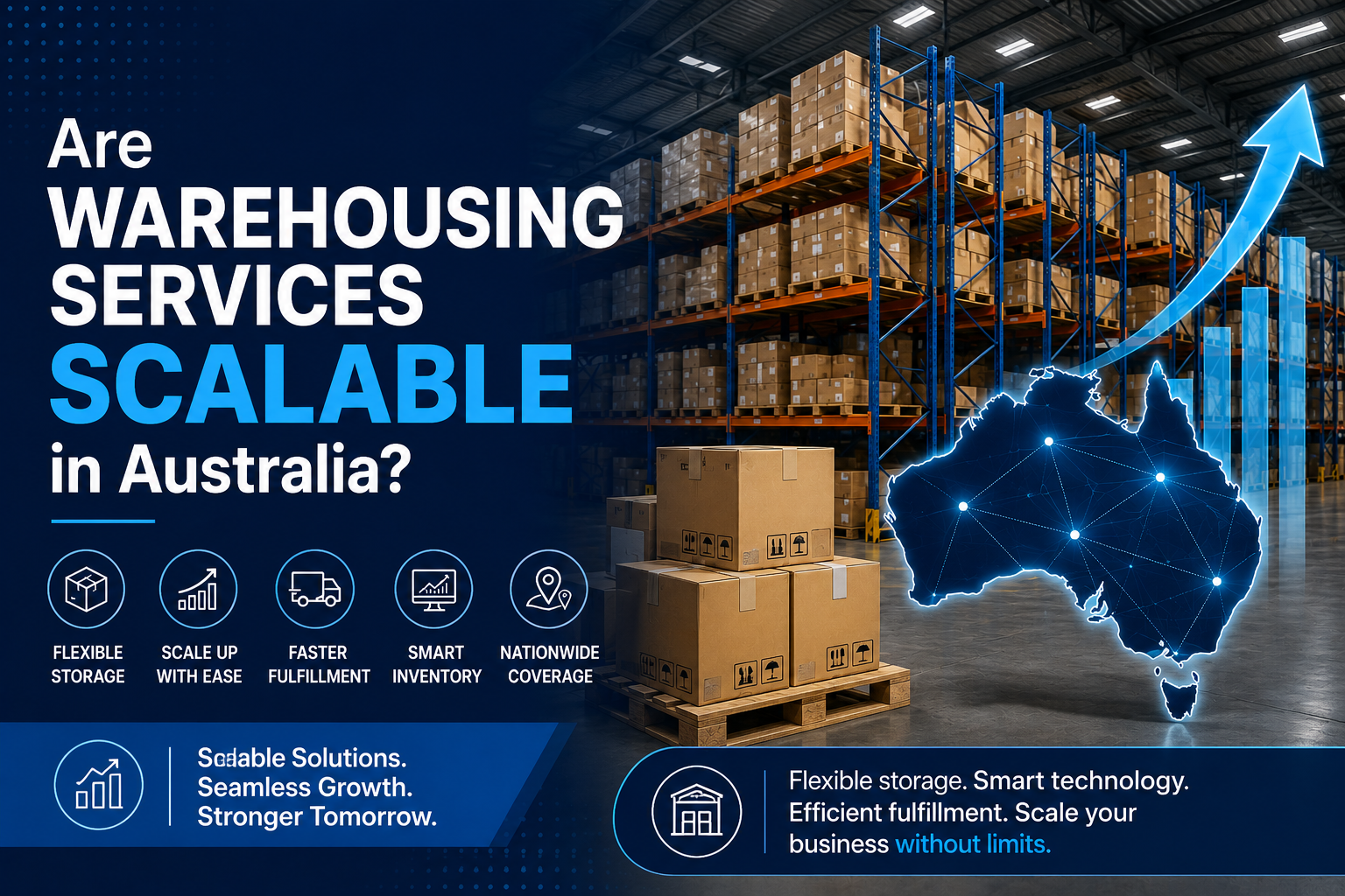 Are warehousing services scalable in Australia